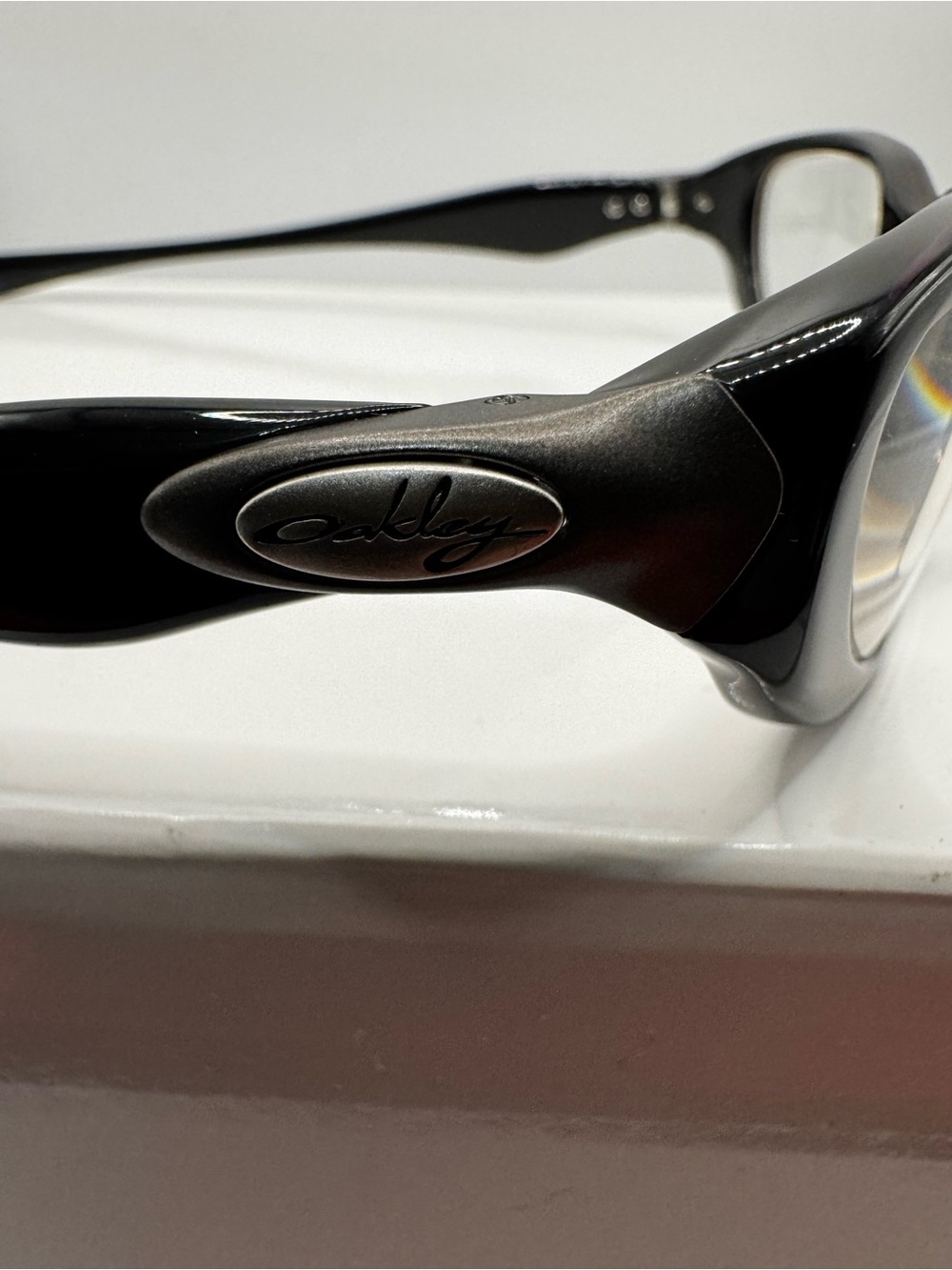 Vintage Oakley Haylon Frames Only Black Oval Wrap Y2K 28 Rare CE Replacement
Ite